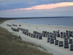Archived image Webcam Beach of Usedom, near Trassenheide and Karlshagen 19:00