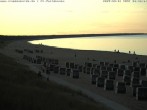 Archived image Webcam Beach of Usedom, near Trassenheide and Karlshagen 19:00