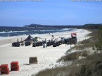 Archiv Foto Webcam Usedom: Zinnowitz/Trassenheide Ostseestrand 13:00