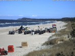 Archiv Foto Webcam Usedom: Zinnowitz/Trassenheide Ostseestrand 15:00