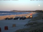 Archiv Foto Webcam Usedom: Zinnowitz/Trassenheide Ostseestrand 19:00