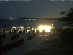 Archiv Foto Webcam Usedom: Zinnowitz/Trassenheide Ostseestrand 23:00