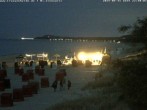 Archiv Foto Webcam Usedom: Zinnowitz/Trassenheide Ostseestrand 23:00
