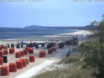 Archiv Foto Webcam Usedom: Zinnowitz/Trassenheide Ostseestrand 13:00