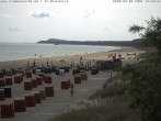 Archiv Foto Webcam Usedom: Zinnowitz/Trassenheide Ostseestrand 09:00