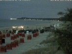 Archived image Webcam Beach of Zinnowitz/Trassenheide at the Baltic Sea 23:00
