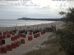 Archived image Webcam Beach of Zinnowitz/Trassenheide at the Baltic Sea 09:00