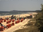 Archiv Foto Webcam Usedom: Zinnowitz/Trassenheide Ostseestrand 13:00