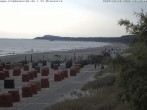 Archiv Foto Webcam Usedom: Zinnowitz/Trassenheide Ostseestrand 06:00