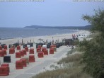 Archiv Foto Webcam Usedom: Zinnowitz/Trassenheide Ostseestrand 19:00