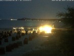 Archiv Foto Webcam Usedom: Zinnowitz/Trassenheide Ostseestrand 23:00