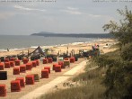 Archiv Foto Webcam Usedom: Zinnowitz/Trassenheide Ostseestrand 13:00