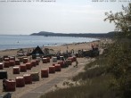 Archiv Foto Webcam Usedom: Zinnowitz/Trassenheide Ostseestrand 09:00