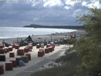 Archiv Foto Webcam Usedom: Zinnowitz/Trassenheide Ostseestrand 09:00