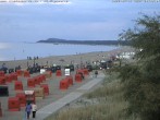Archiv Foto Webcam Usedom: Zinnowitz/Trassenheide Ostseestrand 19:00