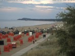 Archiv Foto Webcam Usedom: Zinnowitz/Trassenheide Ostseestrand 19:00