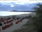 Archiv Foto Webcam Usedom: Zinnowitz/Trassenheide Ostseestrand 09:00