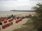 Archiv Foto Webcam Usedom: Zinnowitz/Trassenheide Ostseestrand 11:00