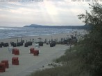 Archiv Foto Webcam Usedom: Zinnowitz/Trassenheide Ostseestrand 06:00