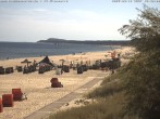 Archiv Foto Webcam Usedom: Zinnowitz/Trassenheide Ostseestrand 11:00