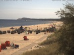 Archiv Foto Webcam Usedom: Zinnowitz/Trassenheide Ostseestrand 12:00