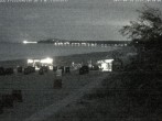 Archiv Foto Webcam Usedom: Zinnowitz/Trassenheide Ostseestrand 19:00