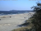 Archiv Foto Webcam Usedom: Zinnowitz/Trassenheide Ostseestrand 13:00