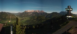 Archiv Foto Webcam Jakobskreuz im Pillerseetal 23:00