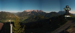 Archiv Foto Webcam Jakobskreuz im Pillerseetal 23:00
