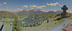 Archiv Foto Webcam Jakobskreuz im Pillerseetal 11:00