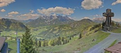 Archiv Foto Webcam Jakobskreuz im Pillerseetal 13:00