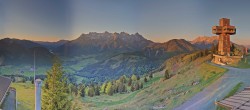 Archiv Foto Webcam Jakobskreuz im Pillerseetal 19:00