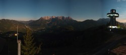Archiv Foto Webcam Jakobskreuz im Pillerseetal 23:00