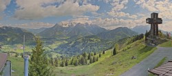 Archiv Foto Webcam Jakobskreuz im Pillerseetal 09:00