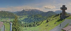Archiv Foto Webcam Jakobskreuz im Pillerseetal 09:00