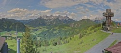Archiv Foto Webcam Jakobskreuz im Pillerseetal 15:00