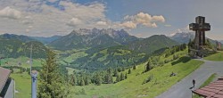 Archiv Foto Webcam Jakobskreuz im Pillerseetal 11:00