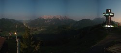Archiv Foto Webcam Jakobskreuz im Pillerseetal 23:00