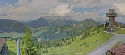 Archiv Foto Webcam Jakobskreuz im Pillerseetal 15:00