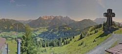 Archiv Foto Webcam Jakobskreuz im Pillerseetal 09:00