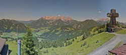 Archiv Foto Webcam Jakobskreuz im Pillerseetal 13:00