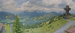Archiv Foto Webcam Jakobskreuz im Pillerseetal 13:00