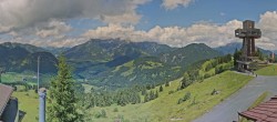 Archiv Foto Webcam Jakobskreuz im Pillerseetal 13:00