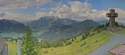 Archiv Foto Webcam Jakobskreuz im Pillerseetal 17:00