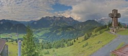 Archiv Foto Webcam Jakobskreuz im Pillerseetal 17:00