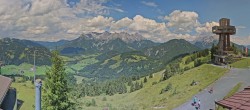 Archiv Foto Webcam Jakobskreuz im Pillerseetal 13:00