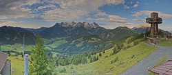 Archiv Foto Webcam Jakobskreuz im Pillerseetal 17:00