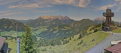 Archiv Foto Webcam Jakobskreuz im Pillerseetal 13:00