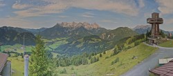 Archiv Foto Webcam Jakobskreuz im Pillerseetal 15:00