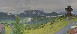 Archiv Foto Webcam Jakobskreuz im Pillerseetal 15:00